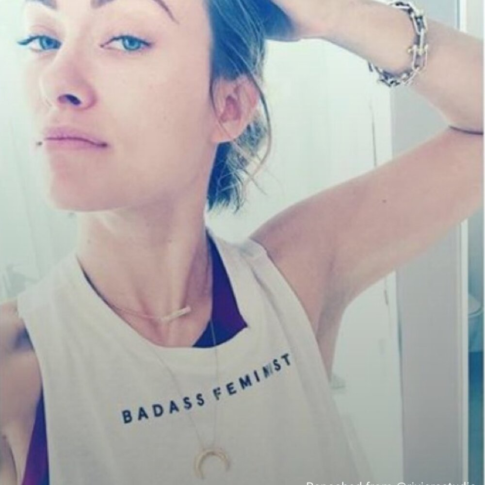 My Sister “Badass Feminist” crop tee medium M